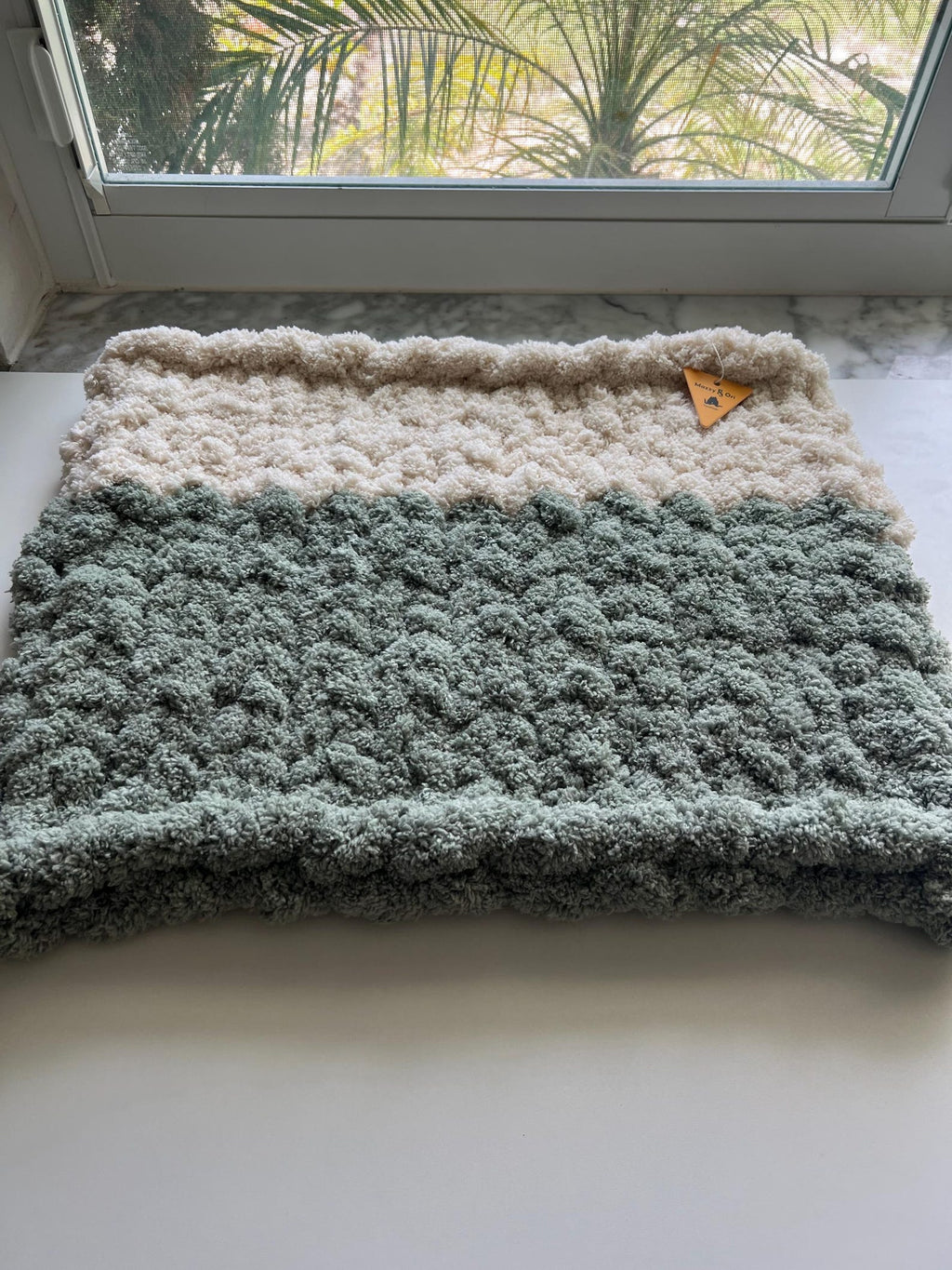 Honest Pets® "Cozy Spot" Weiche Chenille-Matte – Handgefertigt & Anpassbar